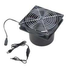 12cm 5V Extractor Fan Low Noise Inline Duct Hydroponic Air