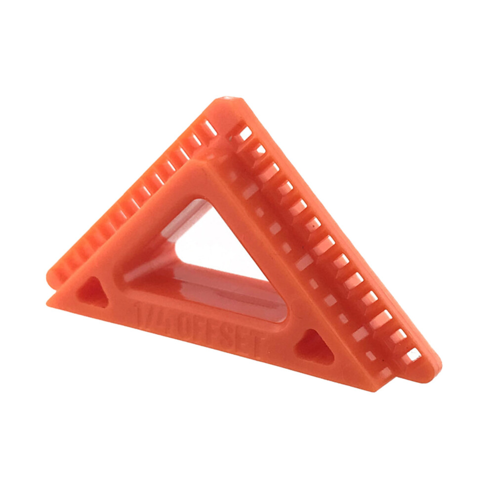 Lightweight Plastic Spacer Device For Efficient Woodwork-Orange 7754000236527