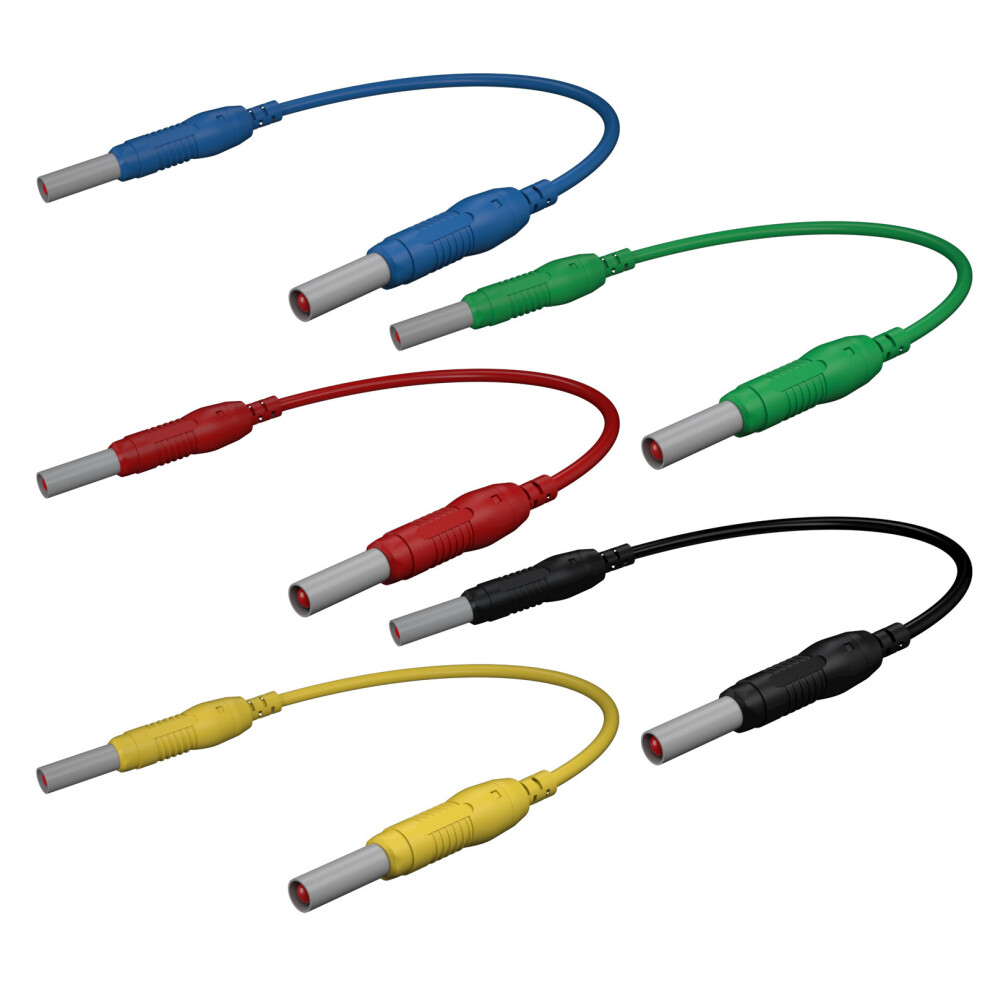 Banana To Banana Plug Test Leads Cable Line 100Cm Electrical 7754000236473