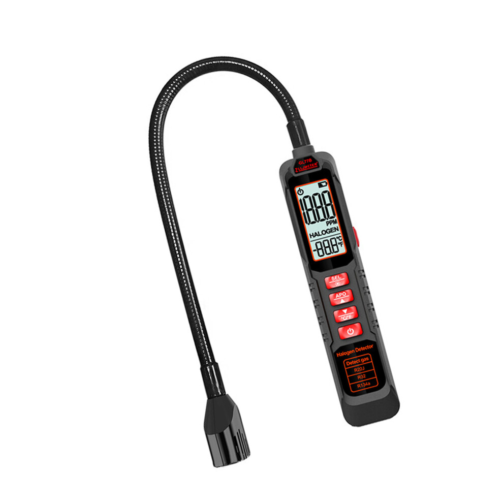 0-1000Ppm Hvac Leak Detector Leak Tester Cfcs Hcfcs Gas-Zl77a 7754000236398