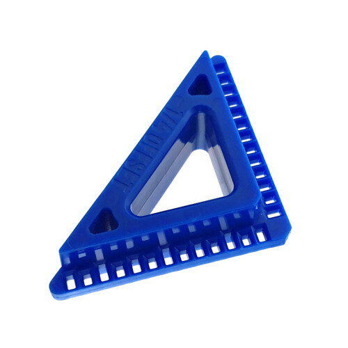 Small ABS Spacing Tool Trim Alignment Tool For Consistent-Blue