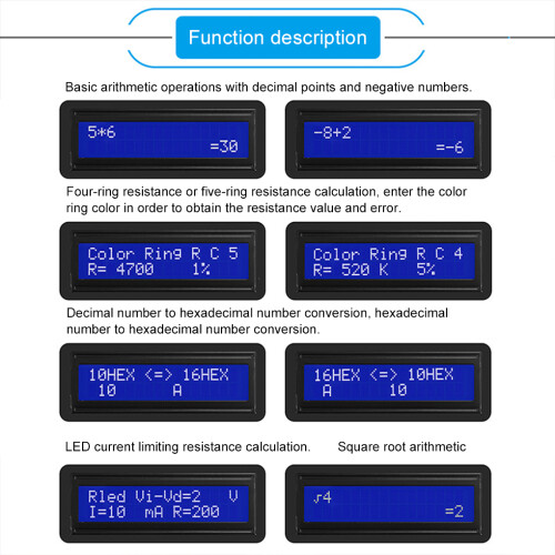 Dive Into Hexadecimal-decimal Conversion With Diy Calculator Kit LED on ...
