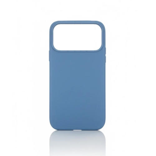 iPhone 17 Pro Silicone Case Blue Protective Cover