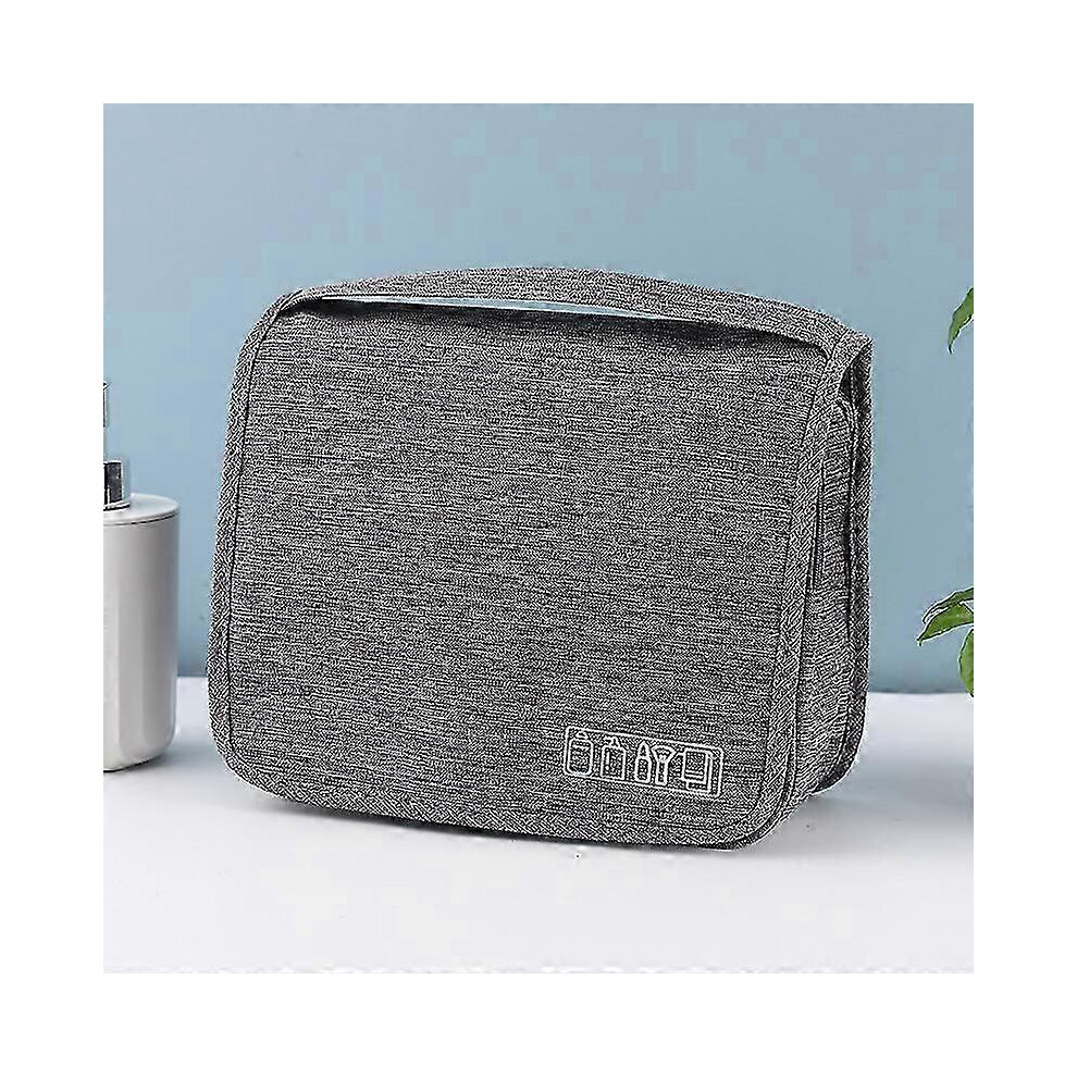 Large Travel Toiletry Bag, Dry Wet Compartments, Portable Cosmetic Organizer-image-OPC-PMKNYRY-NEW