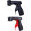 AntiSlip Sprayer Paint Grip Tool Ergonomic Trigger Handle Car Triggering Handle Automatic Springback Mechanism Black Red 4