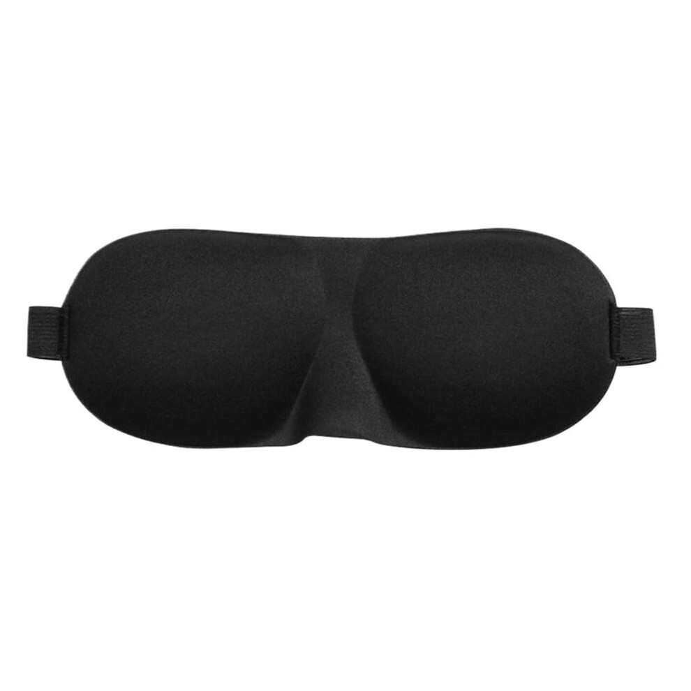Black Eye Mask For Sleeping Blockout For Side Sleepers Women Men Portable Blindfold Travel