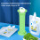 Fruit Squeeze Filler Set - Includes 6 Pouches: 100ml 150ml 200ml 6
