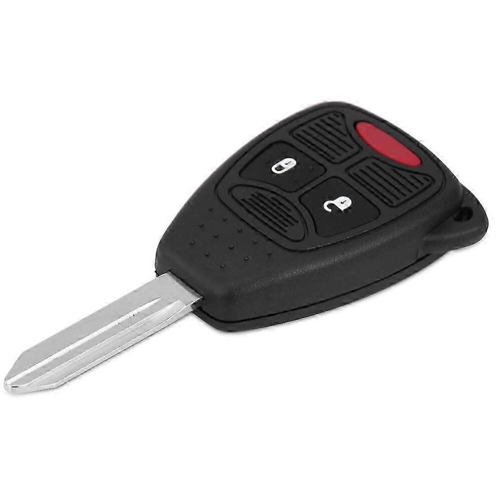Kikidex (As Show, One Size) 3 Button Remote Key Fob 315Mhz With Chip For Chrysler Dodge Jeep