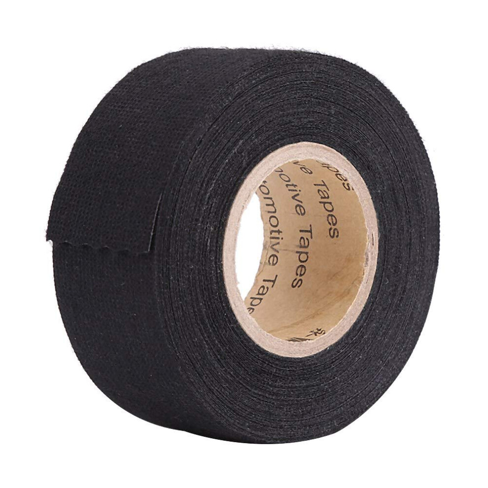 Electrical Tape For Speaker Wiring Harness, Cloth Tape, Automotive Self-Adhesive Anti-Squeak Felt 9Mm X 15M Black 9084446703443