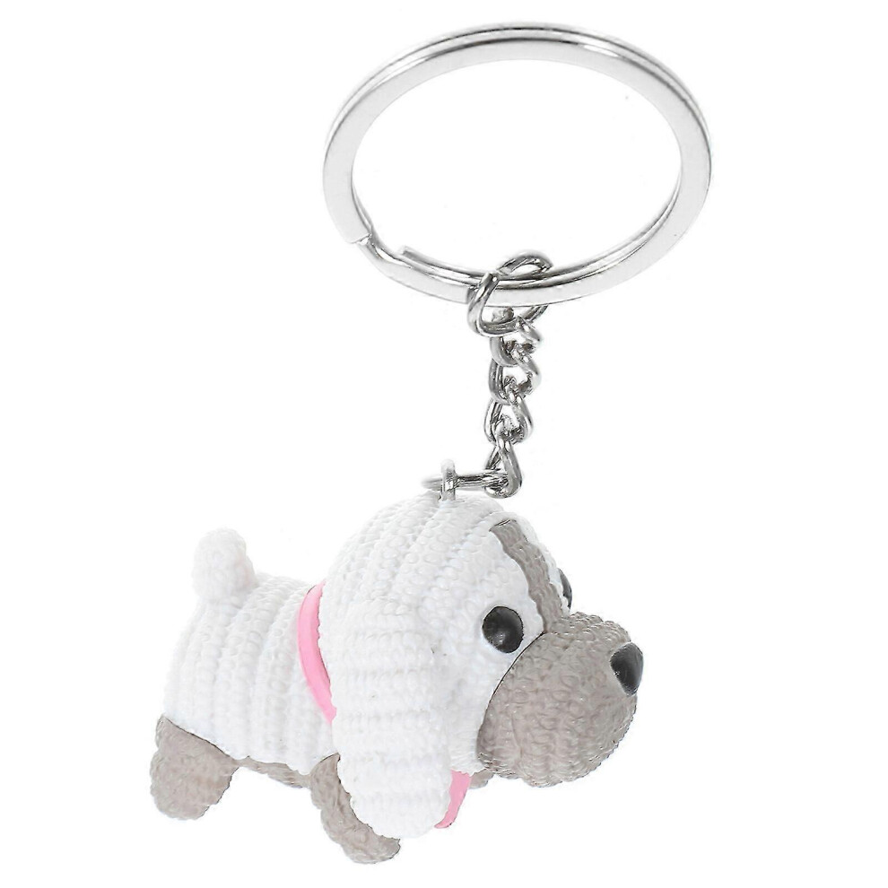 Dog Shaped Keychain, Cute Puppy Bag Pendant, Cartoon Animal Keyring, Novelty Ornament