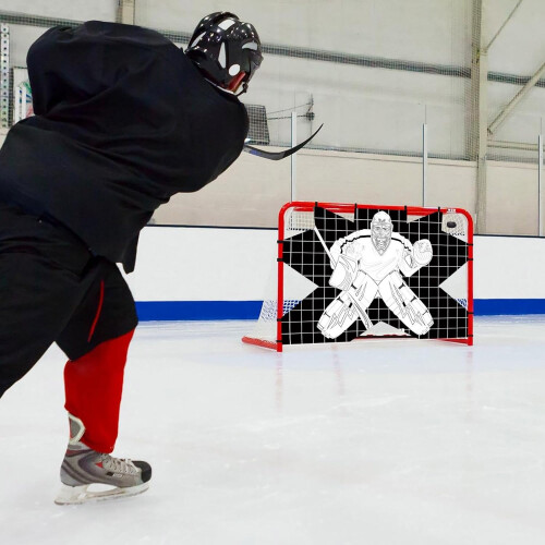 Hockey Net Target Accuracy Training, Skill Development, Training Equipment For Kids Teens And Adults, 1 Piece 1