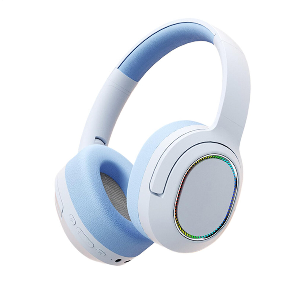 Wireless Headsets For Pc And Phone Lightweight Ergonomic Earpiece Earbuds In For Home Gaming Trucker Blue 9105992837717