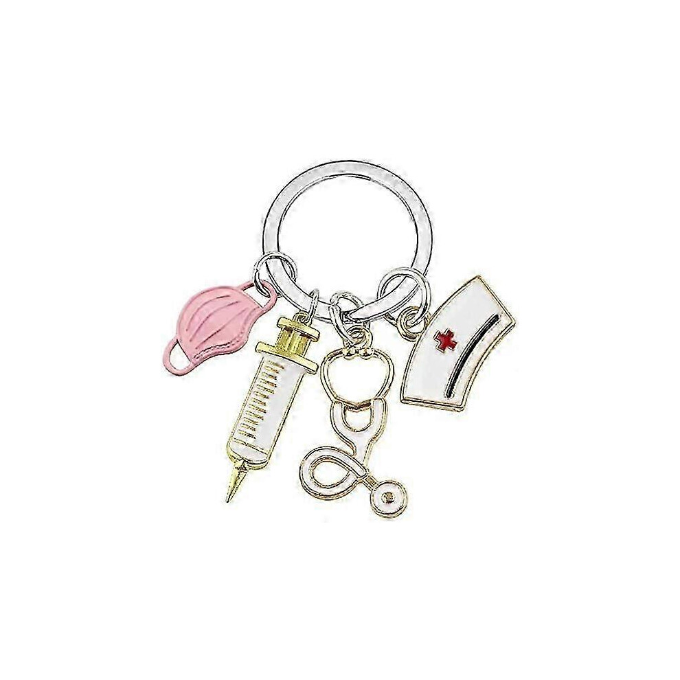 Nurse Keychain, Medical Student Gift, Nursing Graduation Keyring, Nurse Appreciation