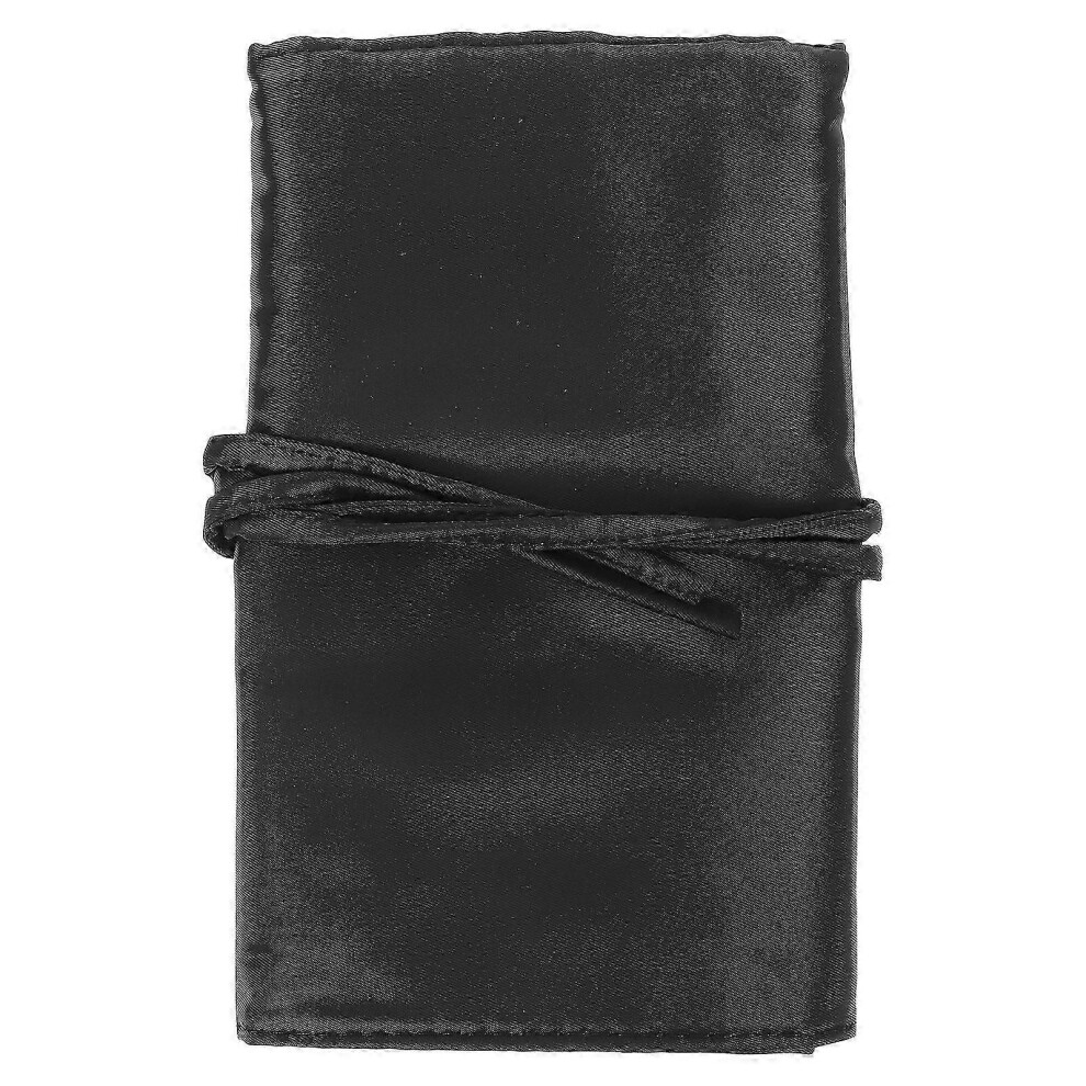 Foldable Makeup Brush Bag, Rollable Portable Brush Holder, Travel Brush Organizer