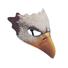 Verstelbaar Hawks-gezichtsmasker voor-Witte Adelaar