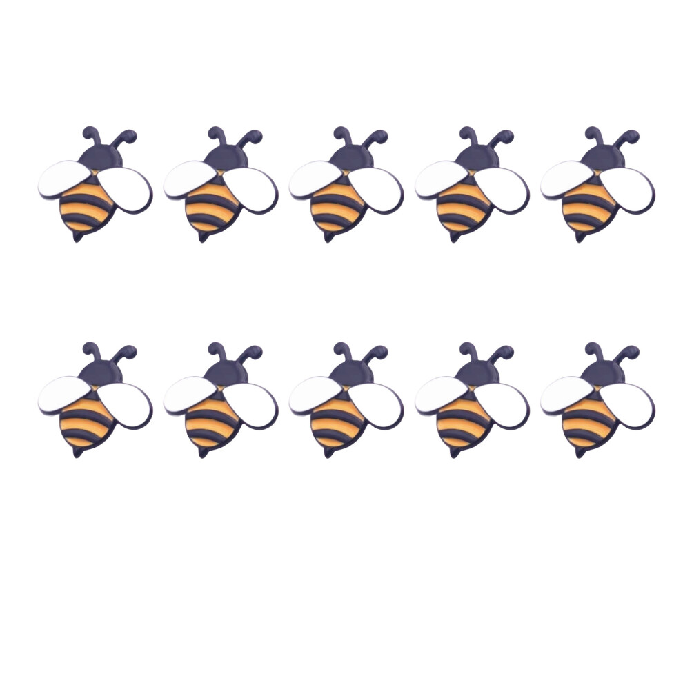 10Pcs Cartoon Brooch Pin With Fastener Clasps Decorative Brooch
