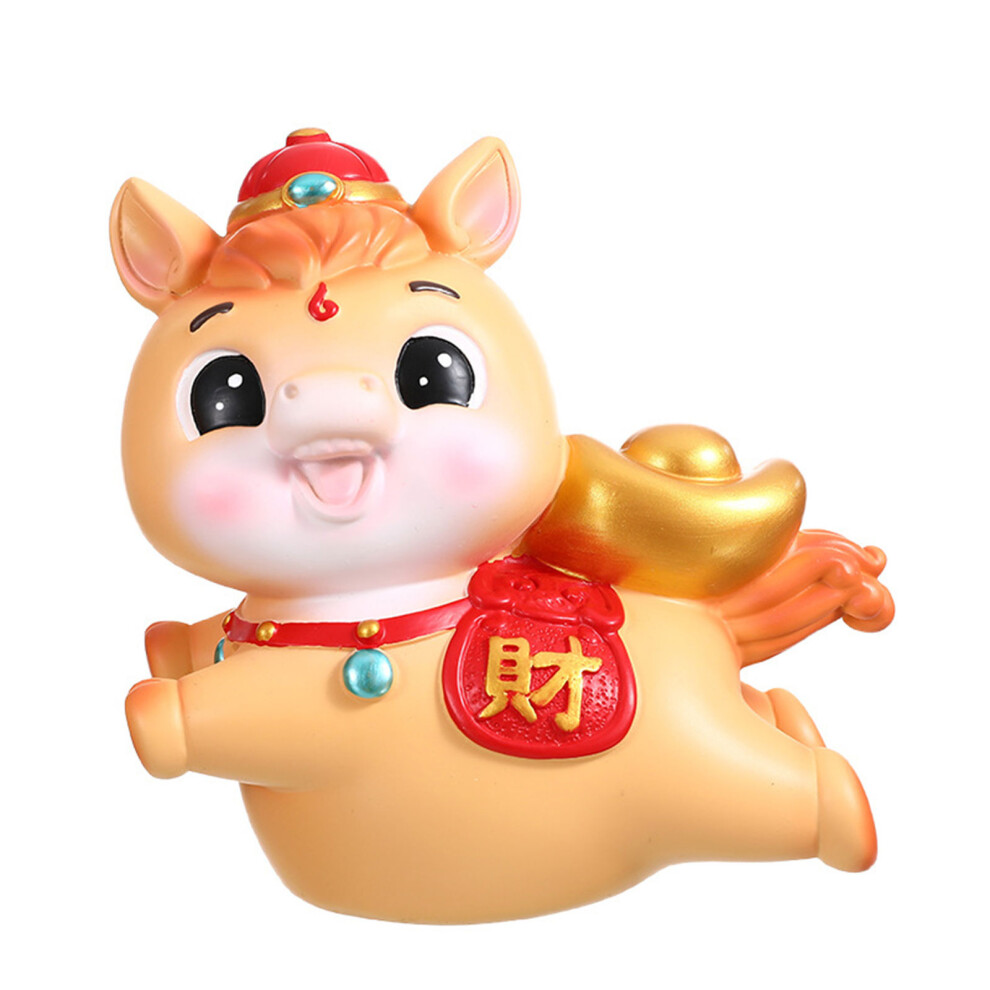 Festival Horse Resin Savings Piggy Banks-There Is Money Bank 7695000246034