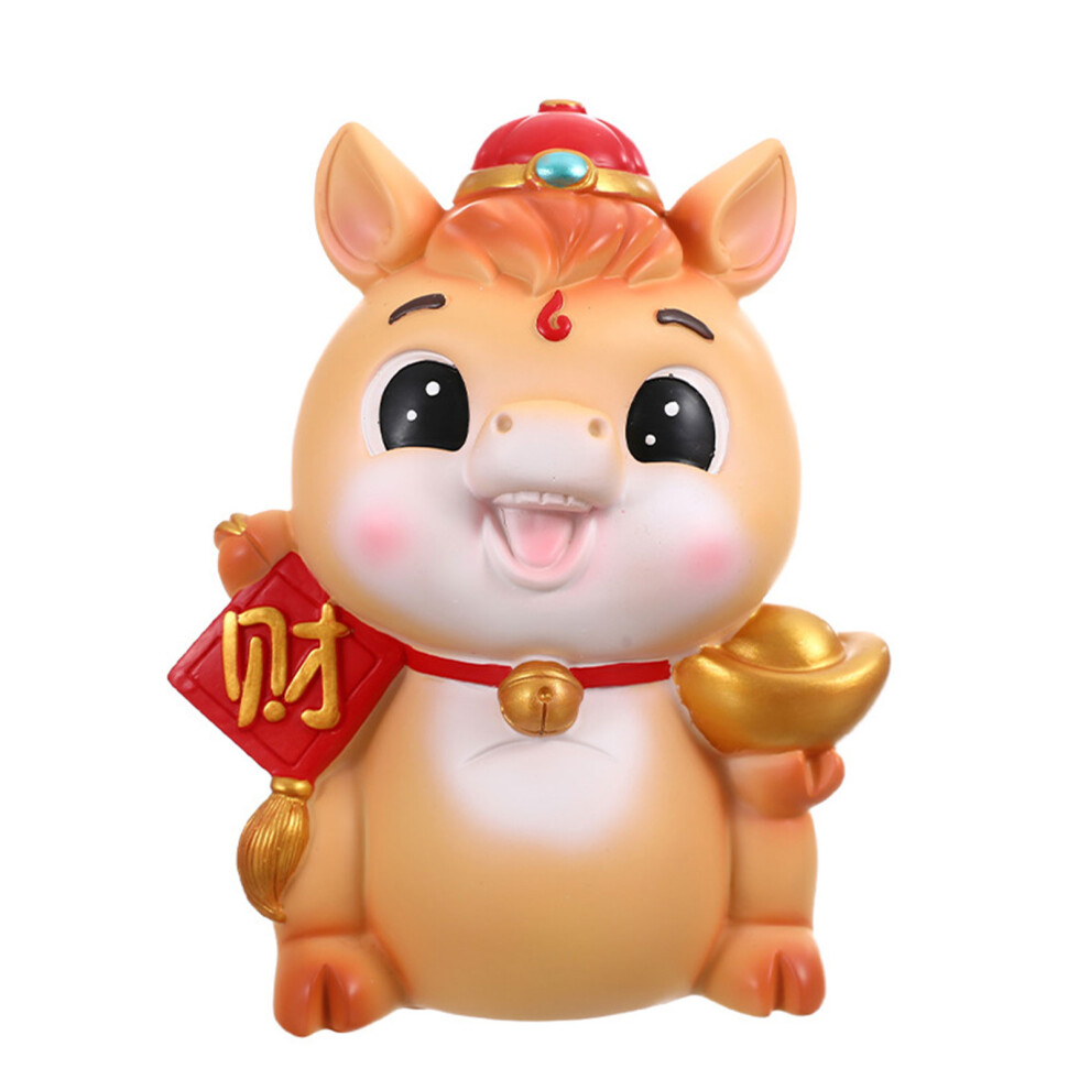 Horse Coin Banks Cultural Gift Home-Piggy Bank Finance 7695000246003