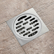 (As show, One size) Floor Drain - Bathroom Floor Drain - Thickened Balcony Outdoor Floor Drain - Anti-blocking, Anti-insect and Anti-odor 100  100 mm