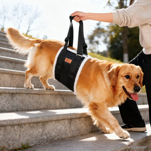 Harnais d'assistance pour chiots, support de jambes pour la-S 1