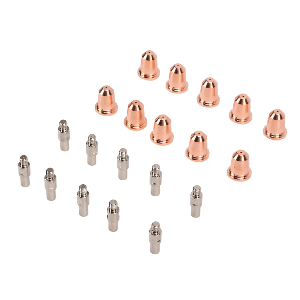 20Pcs Brass Plasma Electrode Nozzles Cups 0.03In For Trafimet S45 Plasma Cutter 5041357077067