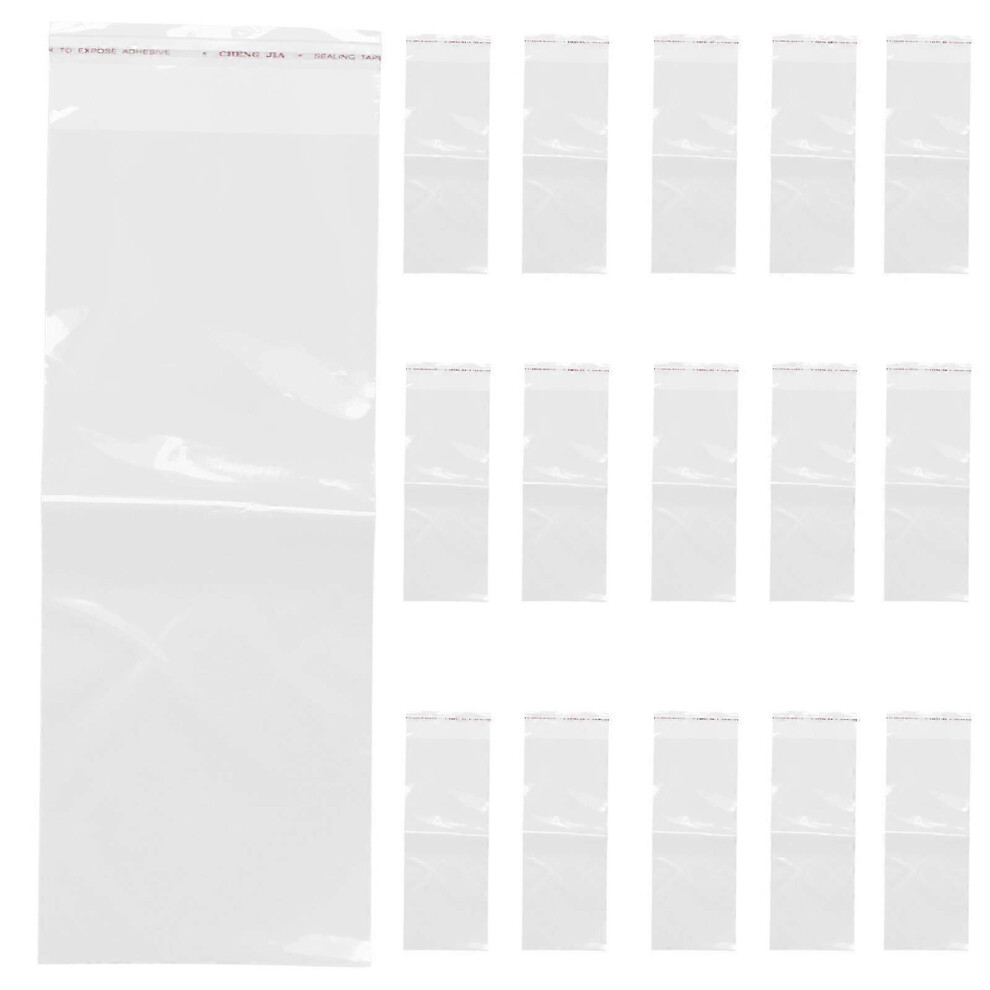 Transparent Utensil Bags Pack of 100, Chopstick Pouches, Travel Cutlery Storage Bags
