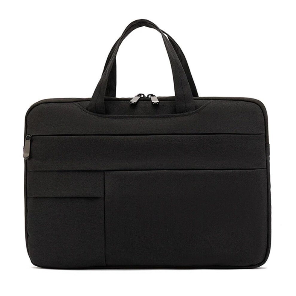 Laptop Bag Water-Resistant Universal Laptop Sleeve Fits 11-15.6 Inch Laptops Travel Briefcase Black 9067246442941