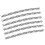 20Pcs Black Spiral Binding Coils 13mm Diameter Large Capacity Kit 15