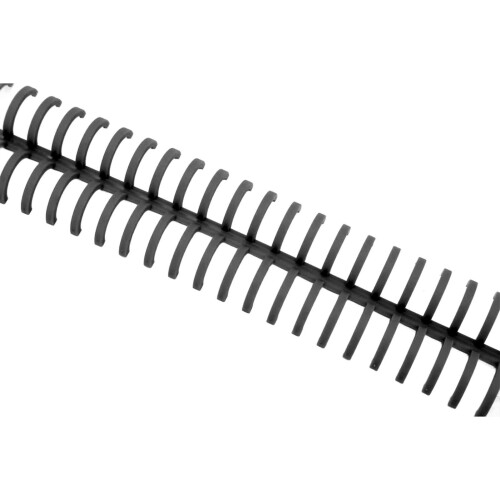 10 Spiral Binding Coils 130 Sheets Capacity 16mm Diameter Black Spine Set 2