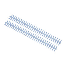 Loseblatt-Ordnerleiste 10 mm, 30-Loch, PP, kompatibel für 65 Blätter, hellblau