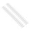 10-Pack 30-Hole 10mm Binding Combs Wear-Resistant Transparent PP 16