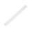 10 Pcs White 10mm PP Plastic 30-Hole Loose Leaf Binding Spines 11