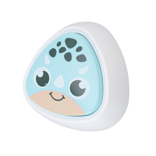 Kinder Stimme Springzähler, blauer Dinosaurier, 9,5 cm, AAA-Batterien