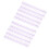 Lilac Plastic Binding Combs Set - 10pcs for 30 Hole Loose Leaf 14