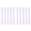 Lilac Plastic Binding Combs Set - 10pcs for 30 Hole Loose Leaf 2