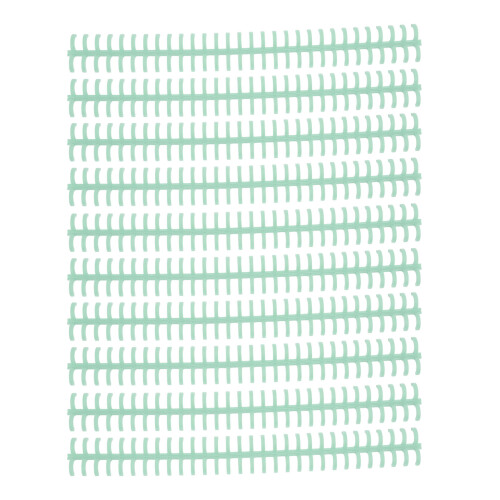 PP 10mm Binding Comb 30 Hole Set - Wear Resistant & Cuttable - 10 Pack 1