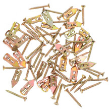 50 Pcs Toggle Bolt Drywall Screws Expansion Anchors Gypsum Board