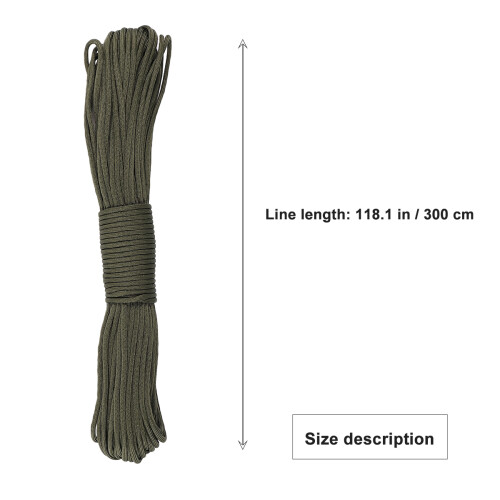 Durchmesser 4 Mm Kern 30 M Paracord Fallschirmseil 2