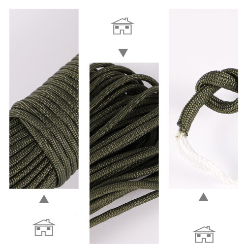 Durchmesser 4 Mm Kern 30 M Paracord Fallschirmseil 1