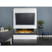Adam Sahara Pre-Built Panoramic Media Wall 5 with TV Recess