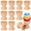 15- . Holz- -Halter-Set, eierförmige Tassen, Tischdeko 1