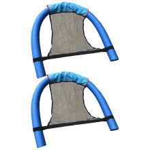 2Stk Schwimmstuhl Polyester Schwarzes Zubehör Für