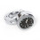 Mini Wasserdichte 7/8" Lenkerhalterung Digitaluhr (Silber) 3