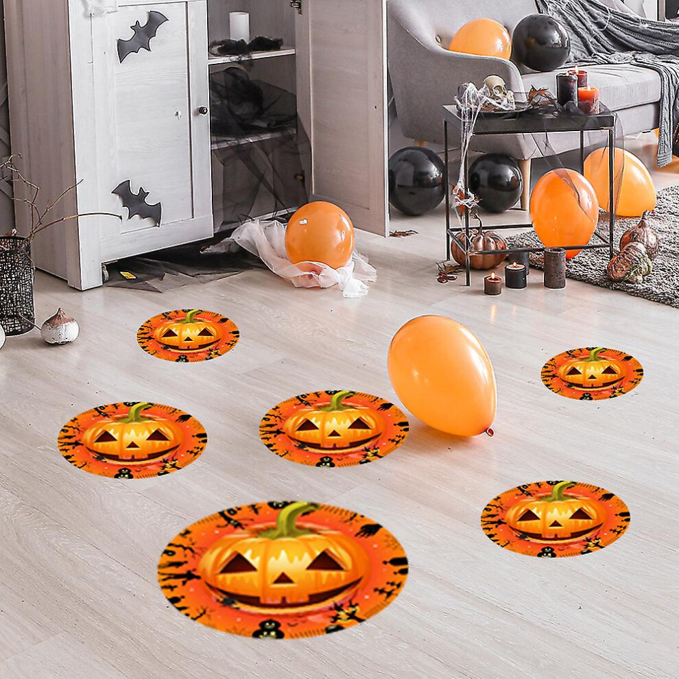 Kikidex (As Show, One Size) 3D Halloween Wall Stickers, Removable Halloween Floor Stickers, Scary Wall Stickers For Room Decoration