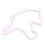 Neonschild, romantische rosa Lichter, 9