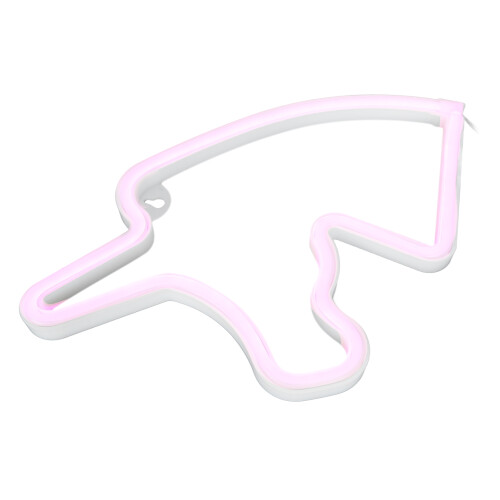 Neonschild, romantische rosa Lichter, 1