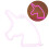 Neonschild, romantische rosa Lichter, 11