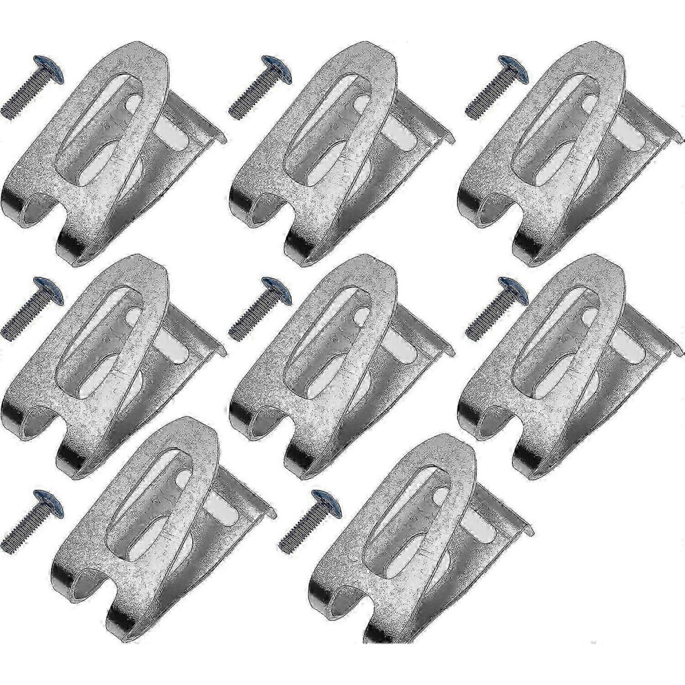 Kikidex (As Show, One Size) 8Pcs Belt Hook With Screw For Makita 346449-3 324705-1 346034-2 346317-0