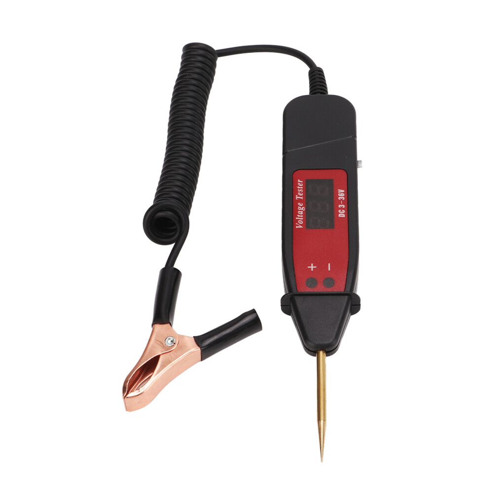Versatile Voltage Probe Pen With Digital Display For Vehicles Dc3-36V 9451357081968