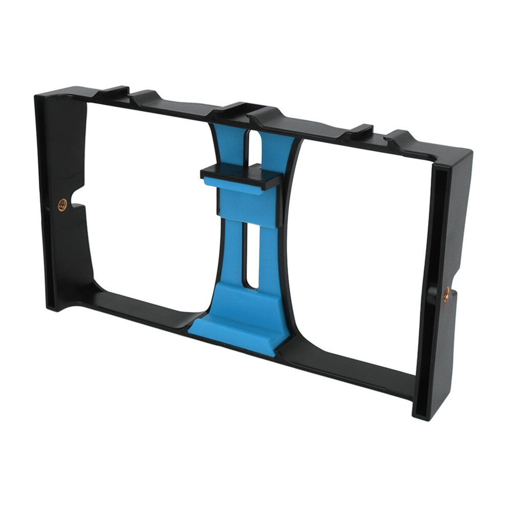 Abs Phone Video Camera Cage Handheld Rig For Vlogging, Blue 8431357082296